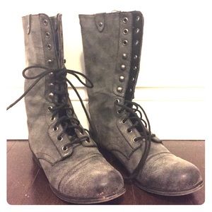 Steve Madden combat boots